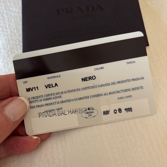Prada Nero Black MV11 Vela Wallet - Picture 13 of 16
